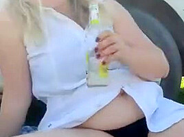 Gaping Milf Pussy Squirts Multiple Times Outdoors - Dildos - Anal Play & Pussy Gape