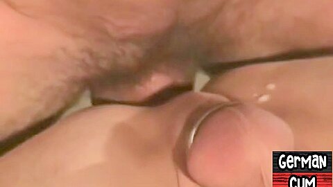 German DILF breeding jocks in doggy and missionary 3way