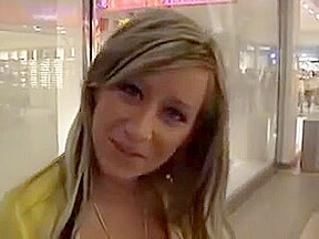 German Girl Suck's In A Dressing Room