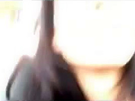 German babe gives a blowjob in a public bus