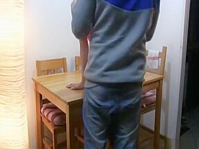 German teen 18+ fucked on the kitchen table