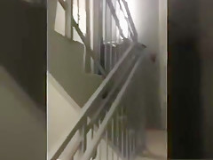 Getting fucked on the stairwell/doctor office during gay pride