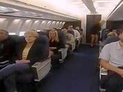 Ginger Lynn & Juli Ashton on a plane