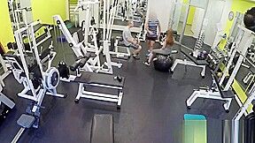 Ginger teen 18+ beauty plowed in gym while cuckold jock watches
