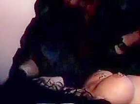 Girl getting ass whipped in bed
