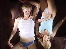 Girls having fun