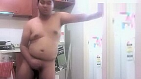 Gordito Asiatico - Excitado Provocando