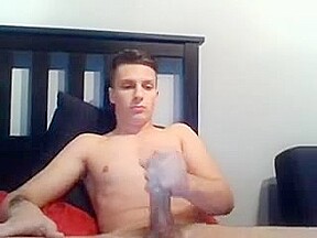Gorgeous Athletic Boy With Huge Cock Masturbation Big Ass