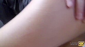 Gorgeous Lady Has No Choice So She Gives Herself To The Loan Agent