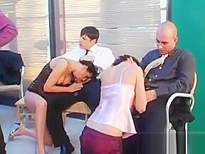 Guy gets his dick wet by multiple one-eyed monster hungry babes