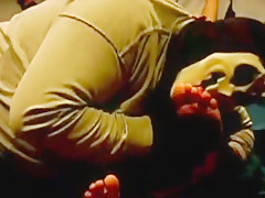 Guy milked and tickled 