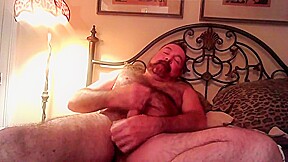 Hairy Step daddy Bear enjoys his mansmell and sweaty underwere