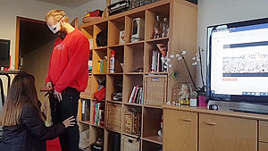 Halloween surprise - Amateur couple Mad&ness