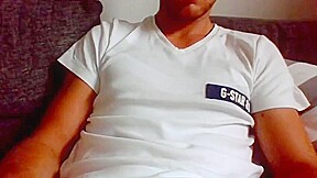 Handsome Lad Cums Hard