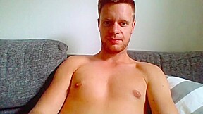 Handsome Lad Cums Hard
