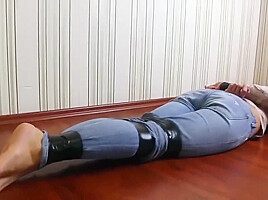 Hannah Tightly Taped