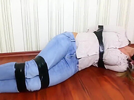 Hannah Tightly Taped