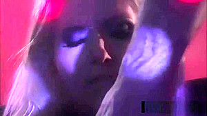 Hardcore fuck for caged blonde slave