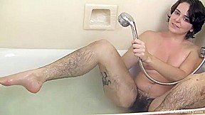 Harley soaps up hairy body in a sexy bath treat - Compilation - WeAreHairy