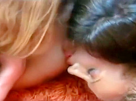Her Lesbian Fantasy Comes True -- Relentless Boner