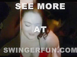 Homemade swinger double facial compilation