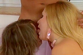Horny Big Dick Guy Cums In Jizz Swapping Sluts Mouth After Fucking Her Cunt