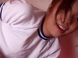 Horny Japanese chick Azumi Harusaki in Fabulous Cumshot, Blowjob JAV scene