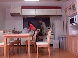 Horny Japanese chick Yukina Kiritani, Kami Kimura in Best Stockings, Small Tits JAV movie