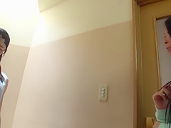 Horny Japanese girl in Hottest /Futanari JAV video