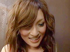 Horny Japanese loves sucking cock