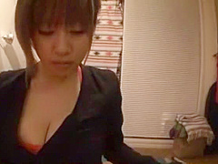 Horny Japanese slut Miruku Konami in Crazy POV, Blowjob JAV video