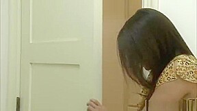 Horny Lesbian Licks Pussy From Behind