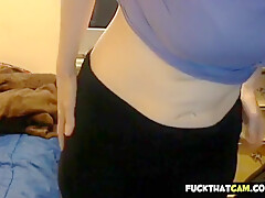 Horny Milf Open Her Ass Only For Me On Webcam