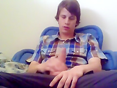 Horny male in horny amature, web-cam homo porn clip