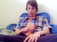 Horny male in horny amature, web-cam homo porn clip