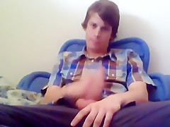 Horny male in horny amature, web-cam homo porn clip