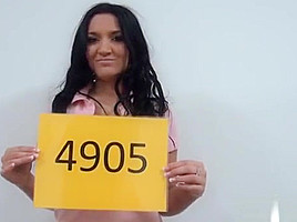 Hot Amateur Casting With Cumshot