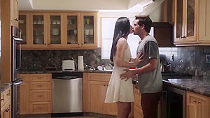 Hot Bitch Fucking In The Kitchen Instead Of Cooking