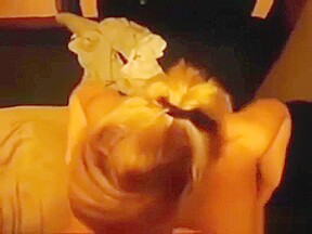 Hot Blonde Slutwife Blows Huge Dick For Grand Facial