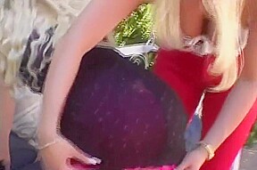 Hot Blondes Having So Much Fun Outdoors With Guys