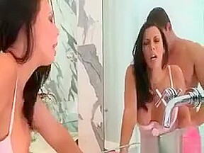Hot Brunette Milf Goes Crazy