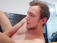 Hot Guy Cum On His Face And In His Mouth Upside Down