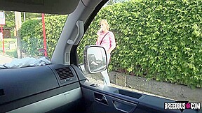 Hot Hitchhiker Gets Fucked for a Ride in the BreedBus