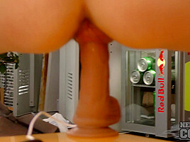 Hot Josie Will It Fit Dildo Challenge Deep As It Gets
