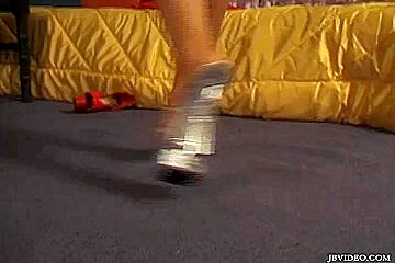 Hot Step mother I'd Like To Fuck Foot & Hose Tease
