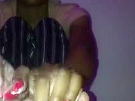 Hot ebony soles in lotion make you cum