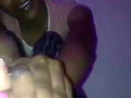 Hot ebony soles in lotion make you cum