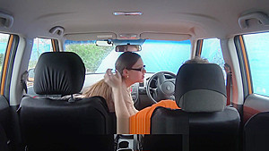 Hot student 18+ banged in driving school car