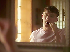 Hot twinks bareback and cumshot