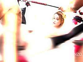 Hot white teen 18+ Sweetie Plum gets fucked by 2 BBC and pissed all over SZ2713 - PissVids